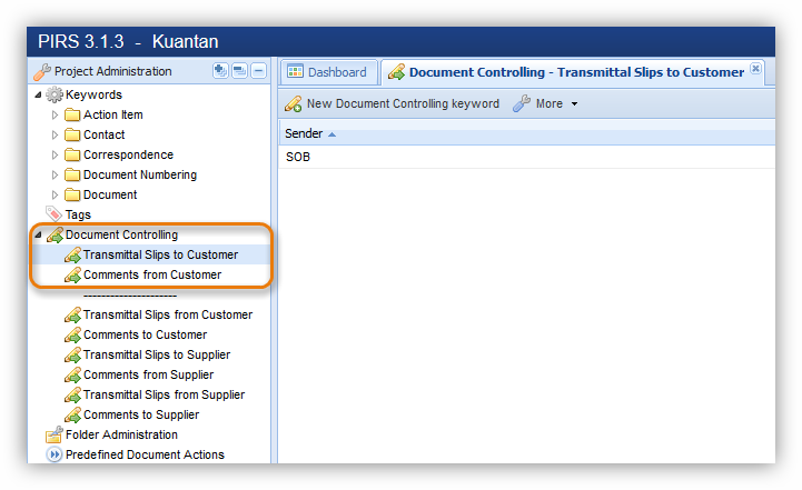 Administration Document Controlling