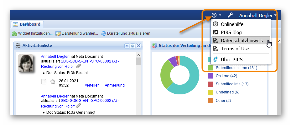 Datenschutzhinweis