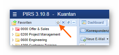 Ordner favorisieren
